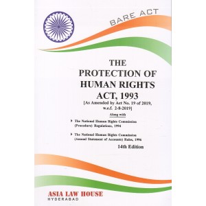 Asia Law House's The Protection of Human Rights Act, 1993 Bare Act